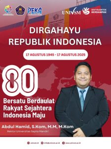 Rektor UnivSM: Merah Putih Berkibar, Tanda Cinta yang Tak Pernah Pudar