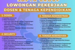 Univsm Balangan Buka Lowongan Dosen dan Tenaga Kependidikan