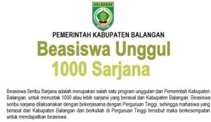 Univsm Dukung Program Beasiswa 1.000 Sarjana Pemkab Balangan
