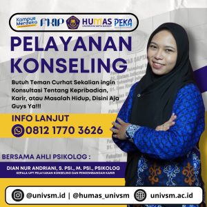 UNIVSM Luncurkan Layanan Konseling dan Karir untuk Dukung Mahasiswa Sehat Mental dan Siap Kerja