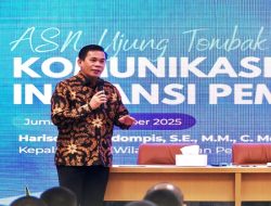 Berikan Pengarahan Latsar CPNS, Harison Mocodompis: ASN Ujung Tombak Komunikasi Publik Instansi Pemerintahan