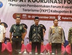 Forkopimda Balangan Persiapan Pembentukan Forum Koordinasi Pencegahan Terorisme