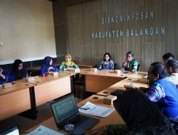 Diskominfosan Balangan dan Kotabaru Bertukar Gagasan