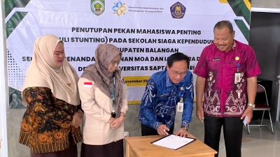 Universitas Sapta Mandiri Ambil Peran di Penanganan Stunting