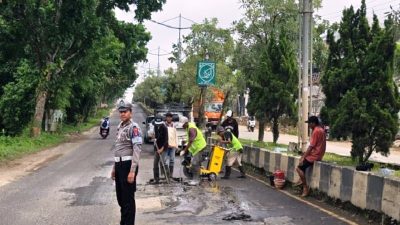 Perbaikan Jalan Bergelombang di Paringin, Forum LLAJ Balangan Bertindak Cepat