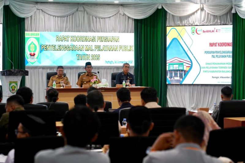 Balangan Matangkan Persiapan Operasional Mal Pelayanan Publik