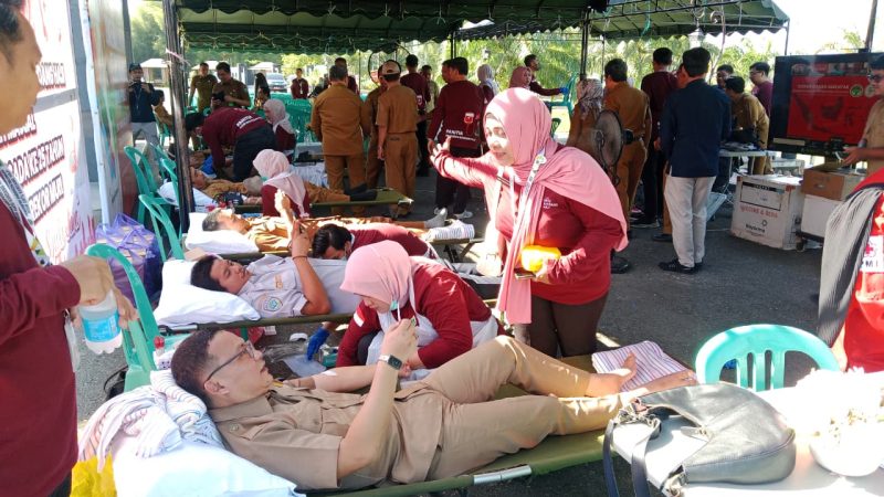 RSDKH Balangan Galang Solidaritas Lewat Donor Darah Serentak