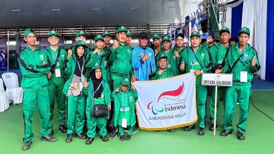 Atlet NPC Balangan Siap Berprestasi Di Pekan Paralimpik Provinsi (Peparprov) V Kalimantan Selatan