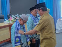 Wakil Bupati Lepas Rombongan Daurah Ilmiah Ulama Balangan