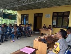 Satlinmas Badalungga Ikuti Pelatihan Penanggulangan Banjir