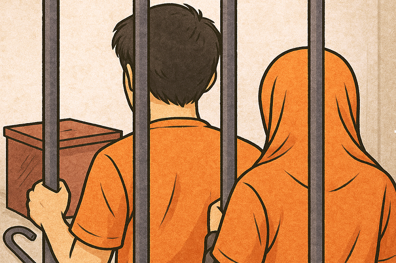 Antara Cinta, Resepsi dan Kotak Amal Al-Akbar, Berujung Bui