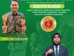 Ketua DPRD Balangan Apresiasi Raihan IGA 2025