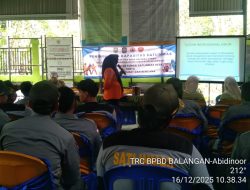 BPBD Balangan Perkuat Kapasitas Linmas Desa