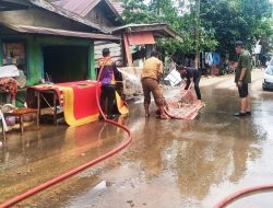 Pembersihan Rumah Warga Pascabanjir di Tebing Tinggi Capai 90 Persen