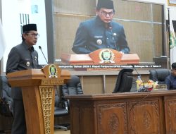 Pemkab Balangan Sampaikan 12 Raperda pada Paripurna DPRD