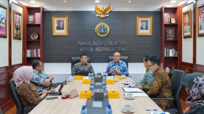 Wamen ATR Terima Wamenlu, Bahas Hak Atas Tanah WNA