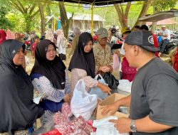 Pemkab Balangan Gelar Gerai Pangan Murah, Warga Serbu Sembako