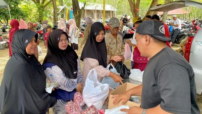 Pemkab Balangan Gelar Gerai Pangan Murah, Warga Serbu Sembako