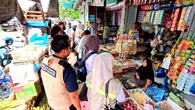 Tim Gabungan Pantau Harga Pangan di Pasar Adaro Balangan