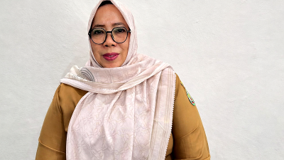 Foto : Kepala Dinas Perindustrian dan Perdagangan Kabupaten Balangan, Hj. Herlina, S.Sos, MM / Habar Balangan