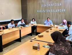 Diskominfosan Balangan Bahas Kemitraan Media dan HPN 2026