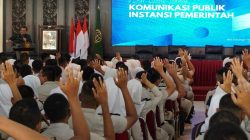 Pembekalan komunikasi publik untuk Taruna STPN di Sleman.