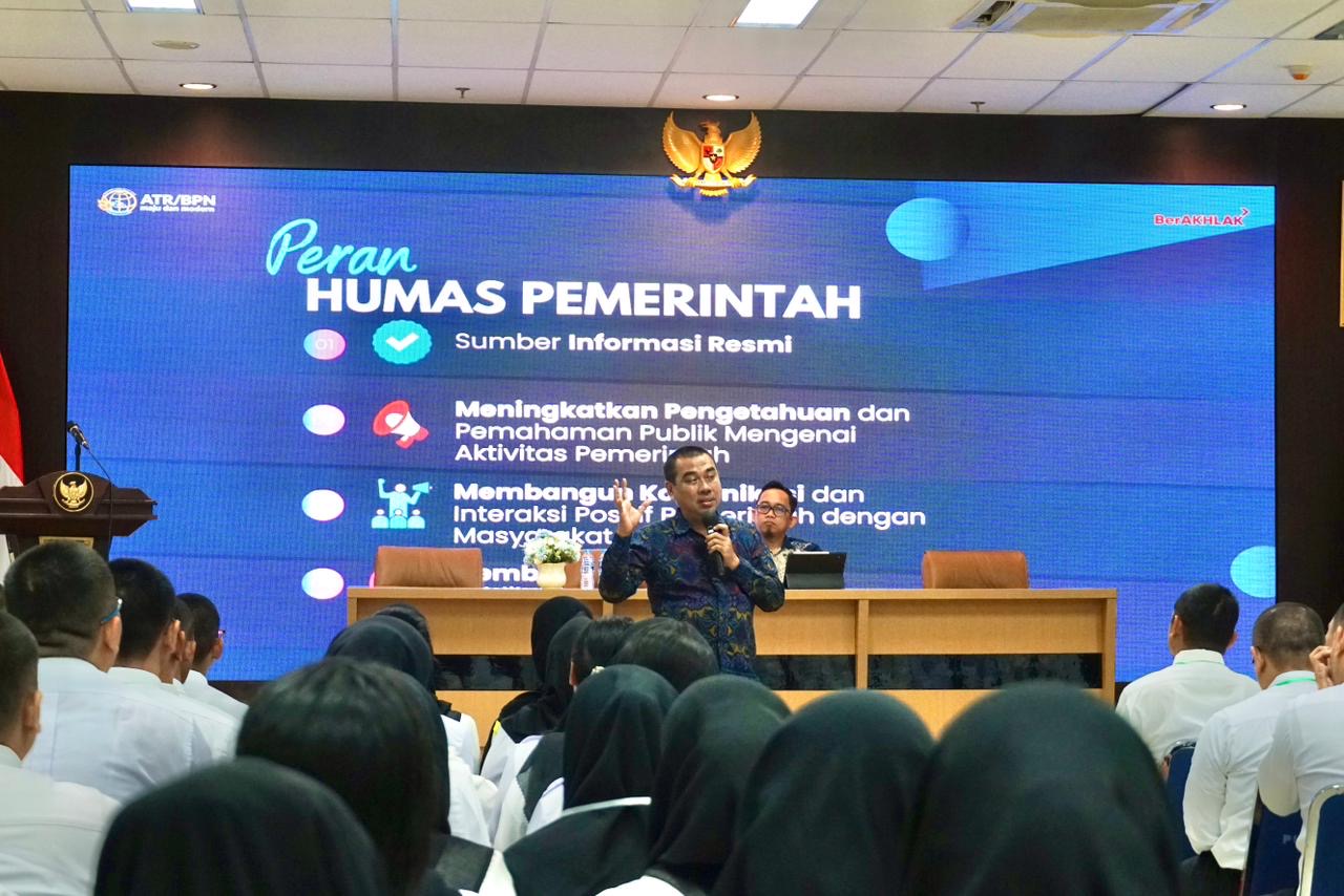 Pelatihan CPNS ATR BPN di Cikeas.