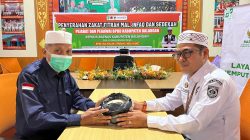 BPBD Balangan Salurkan Zakat Fitrah ke Baznas