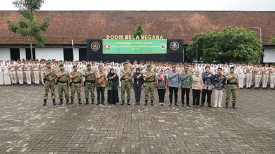Taruna STPN mengikuti latihan kedisiplinan di Rindam IV Diponegoro Magelang.