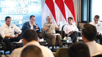 Rapat penguatan tata ruang di Kementerian terkait program pembangunan nasional.