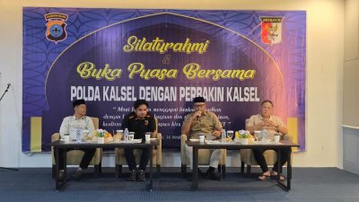 Buka puasa bersama Polda Kalsel dan Perbakin Kalsel di Banjarmasin.