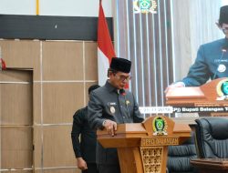 Pemkab Balangan Sampaikan LKPJ 2025 Dalam Rapat Paripurna