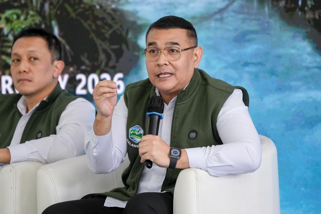 Pencanangan GALANG RTHB di Tebet Eco Park Jakarta.