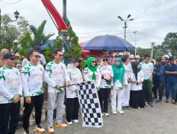 Jalan Santai Meriahkan Harjad Balangan ke-23