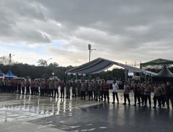 Pengamanan Penutupan Expo Balangan Kondusif