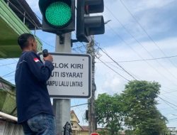 Dishub Ubah Rambu di Dua Simpang Balangan