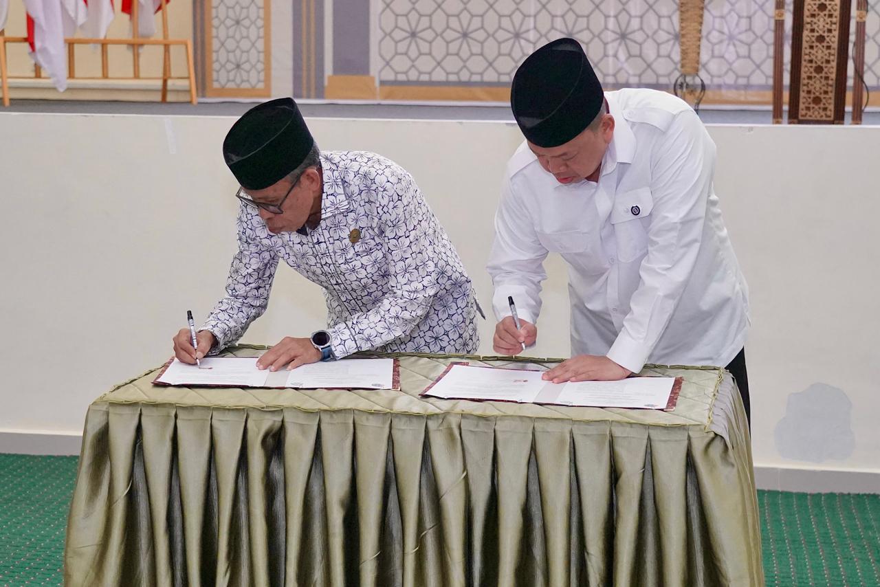 Penandatanganan MoU ATR BPN dengan UIN Palu