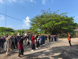 BLK Balangan Gelar Senam Bersama, Pererat Kebersamaan Antar Peserta Pelatihan