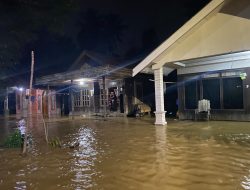 Banjir Rendam Desa Baruh Penyambaran di Malam Hari Raya Idul adha 1447 H