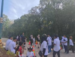 May Day 2026 di Balangan Meriah, Ratusan Warga Ikuti Senam dan Jalan Sehat