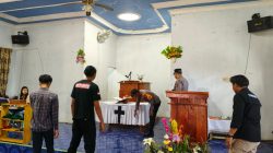 Wujudkan Rasa Aman Beribadah, Polsek Halong Kawal Perayaan Kenaikan Yesus Kristus