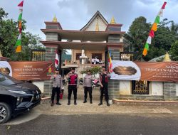 Polsek Halong Kawal Ketat Perayaan Detik-Detik Waisak 2570 BE, Pastikan Ibadah Umat Buddha Berjalan Kondusif   