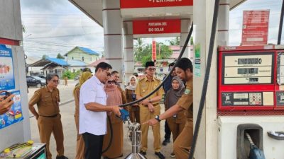 Pengawasan SPBU di Balangan Berjalan Lancar, Wabup Berikan Arahan Khusus