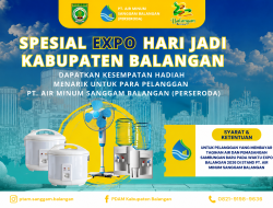PTAMSB Siapkan Hadiah Menarik pada Expo Hari Jadi Balangan
