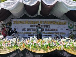 Akhmad Fauzi Motivasi Siswa MTs dan MA Al-Istiqamah Halong Raih Masa Depan Gemilang