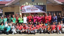 Hari Bhayangkara Ke-80, Polres Balangan Lestarikan Budaya Menyumpit Dayak