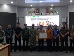 Balangan Deklarasikan Komitmen Sukseskan Sensus Ekonomi 2026 Bersama BPS