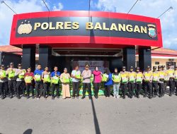 Kapolres Balangan Lepas Bakti Sosial Peringati Hari Bhayangkara Ke-80 Tahun