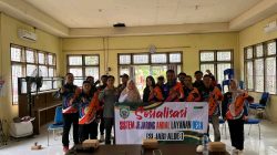 BPBD Balangan Latih Tim Pemadam Kebakaran Kecamatan Tebing Tinggi