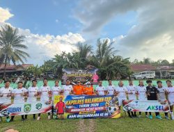 Sat Reskrim Juara Turnamen Minisoccer Hari Bhayangkara Ke-80 Polres Balangan